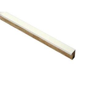 Aicham Larson-Juhl Plus III Weiß Seidenglanzlack ca.13mm Holz-Rahmen 133-211