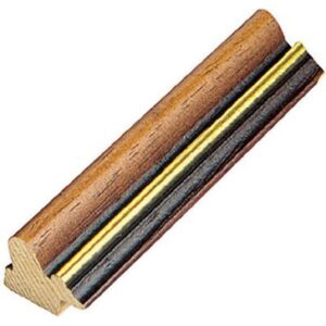 Aicham Larson-Juhl Boston Braun mit Goldkante 61620-0921