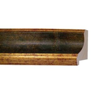 Acta Dunkelgrün mit Goldmaser ca.66mm 661-262