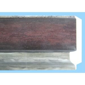 Aicham Larson-Juhl Lucerne Braun mit Silberkante ca.93mm Holz-Rahmen 850792