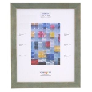 Aicham Larson-Juhl Sento Profil 226 Resedagrün lasiert auf Silber 13×18 226-78612