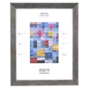 Aicham Larson-Juhl Sento Profil 226 Blau lasiert auf Silber 13×18 226-78712