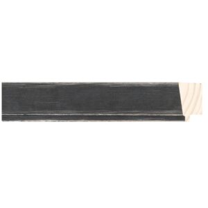 Aicham Larson-Juhl Pedraza Schwarz/Grau ca.43mm Holz-Zuschnitt 234902870