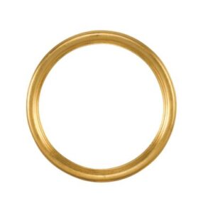 Eurolijsten Runde Rahmen Gold 73111