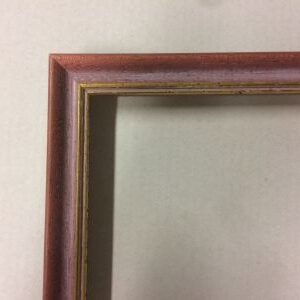 Aicham Larson-Juhl Aura Rot mit Gold 3014-7140 / Fabira Rot mit Goldkante 1151