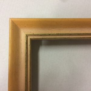 Aicham Larson-Juhl Davos Orange mit Gold 9023-06 / Fabira Gelb mit Goldlinie 2720