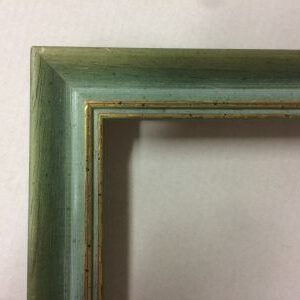 Aicham Larson-Juhl Davos Grün mit Gold 9023-02 / Fabira Grün mit Goldlinie 2721