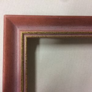 Aicham Larson-Juhl Davos Rot mit Gold 9023-03 / Fabira Rot mit Goldlinie 2722