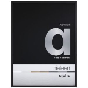 True Color Alpha Eloxal Schwarz matt 30×45 1631250-01