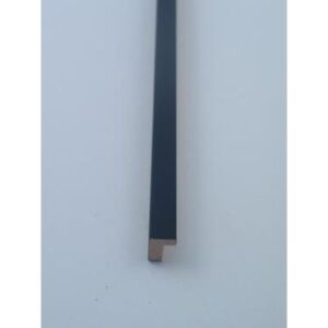 Wohlleb Schwarz glatt ca.10 mm Holz-Rahmen 10-170