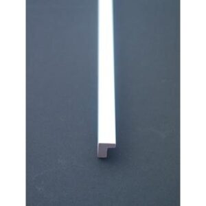 Wohlleb Weiß glatt ca.10 mm Holz-Rahmen 10-60