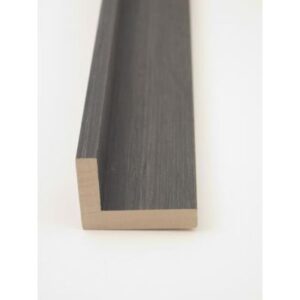 Wohlleb SF Anthrazit lasiert ca.12mm Holz-Rahmen 1060-38