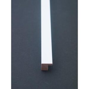 Wohlleb Weiß auf Natur ca.15mm Holz-Rahmen 15-61
