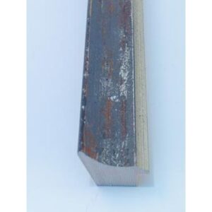 Wohlleb Fresco Rot-Schwarz+Silber ca.40mm Holz-Rahmen 191-638