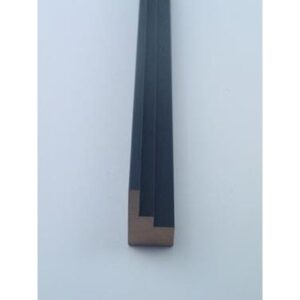 Wohlleb Stufenleiste Schwarz 2074/100