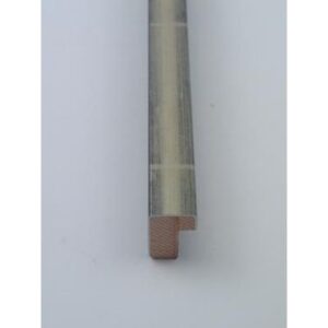 Wohlleb Antiksilber Poliment Schwarz ca.15mm Holz-Rahmen 215-7610