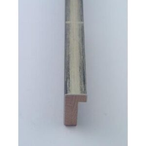 Wohlleb Antiksilber Poliment Schwarz ca.15mm Holz-Rahmen 216-7610