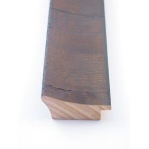 Wohlleb Olivenfurnier Dunkelbraun ca.50mm Holz-Rahmen 252-171