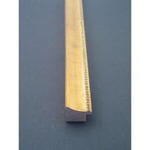 Wohlleb Antikgold ca.26mm Holz-Rahmen 264-10