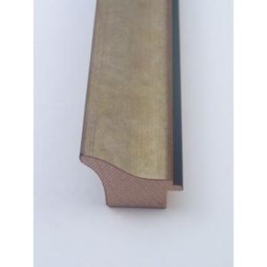 Wohlleb Antiksilber ca.40mm Holz-Rahmen 265-11