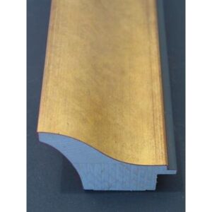 Wohlleb Antikgold ca.70mm Holz-Rahmen 266-10