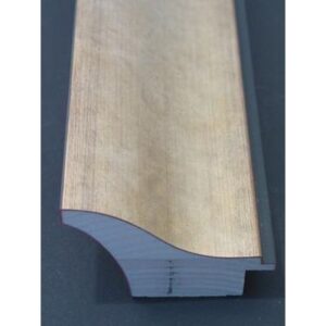 Wohlleb Antiksilber ca.70mm Holz-Rahmen 266-11