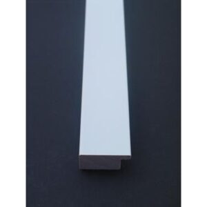 Wohlleb Weiß glatt ca.30mm Holz-Rahmen 30-60