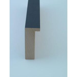 Wohlleb Ramin Anthrazit matt lasiert ca.30mm Holz-Rahmen 3075-38