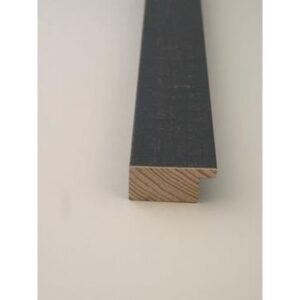 Wohlleb Grau-Blau gehämmert ca.50mm Holz-Zuschnitt 450-303