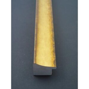 Wohlleb Oxyd Gold ca.35mm Holz-Zuschnitt 90-80