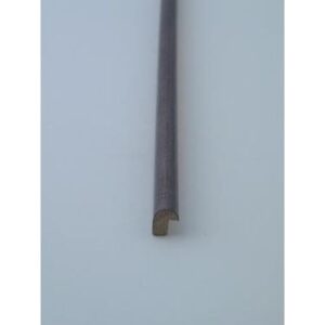 Wohlleb Silber dunkelbraun gefleckt ca.10mm Holz-Zuschnitt 910-115