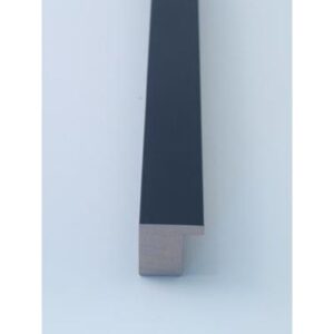 9-Plus 925 Schwarz matt glatt ca.25mm 925-3