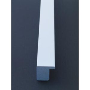 9-Plus 925 Weiß matt glatt ca.25mm 925-4