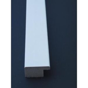 Wohlleb Weiß mit Ahornmaserung ca.32mm Holz-Rahmen 9932-10