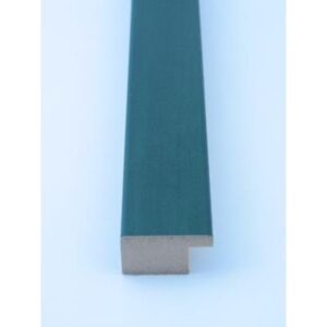 Wohlleb Dunkelgrün mit Ahornmaserung ca.32mm Holz-Rahmen 9932-14